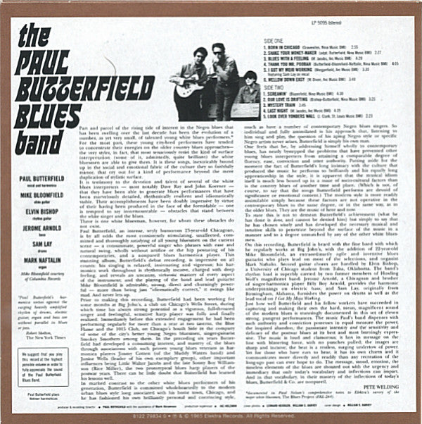 Paul Butterfield Blues Band, The - Original Album Series (CD) (5 CD) Image