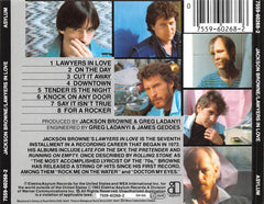 Jackson Browne - Lawyers In Love (CD) Image