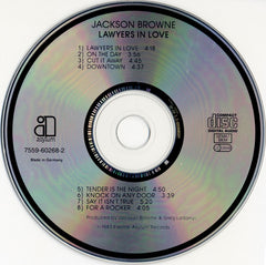 Jackson Browne - Lawyers In Love (CD) Image