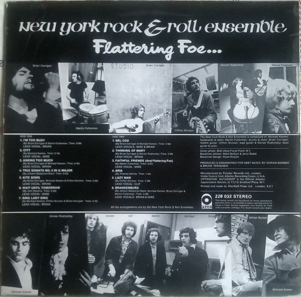 New York Rock Ensemble, The - Faithful Friends (Vinyl) Image