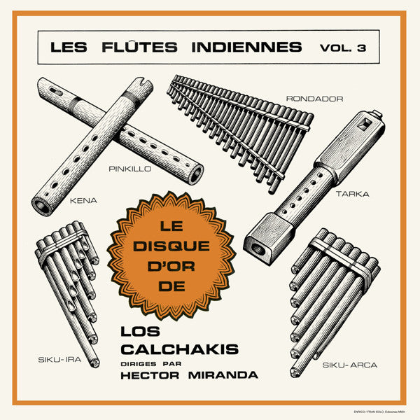 Los Calchakis - Les FlÃ»tes Indiennes Vol.3 (Vinyl) Image