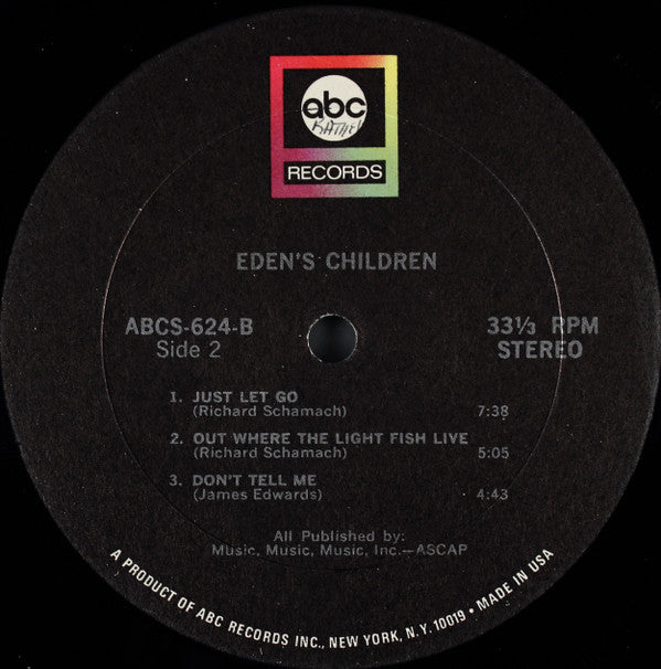 Eden's Children - Eden's Children (Vinyl) Image