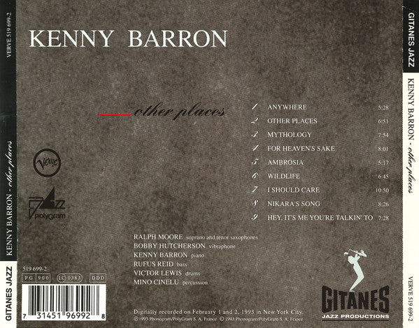 Kenny Barron - Other Places (CD) Image