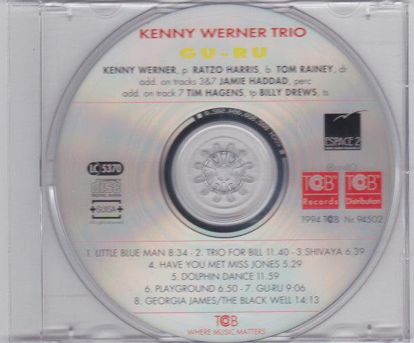 Kenny Werner Trio - Gu-Ru (CD) Image