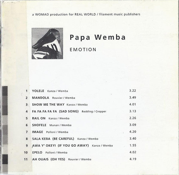 Papa Wemba - Emotion (CD) Image