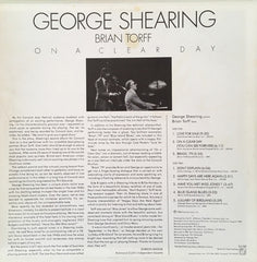 George Shearing & Brian Torff - On A Clear Day (Vinyl) Image