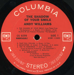 Andy Williams - The Shadow Of Your Smile (Vinyl) Image