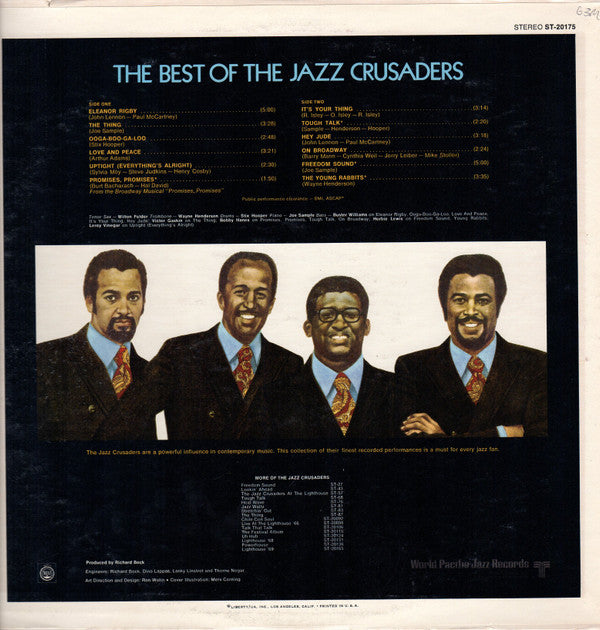 Crusaders, The - The Best Of The Jazz Crusaders (Vinyl) Image