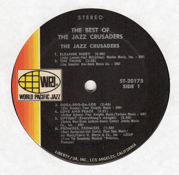 Crusaders, The - The Best Of The Jazz Crusaders (Vinyl) Image
