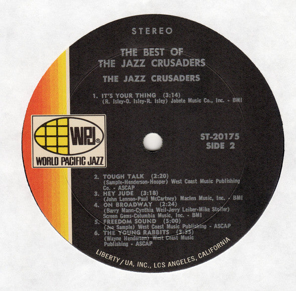 Crusaders, The - The Best Of The Jazz Crusaders (Vinyl) Image