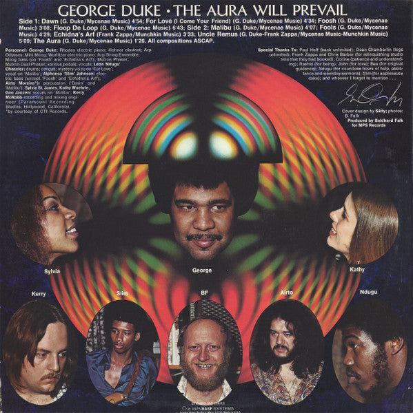 George Duke - The Aura Will Prevail (Vinyl) Image