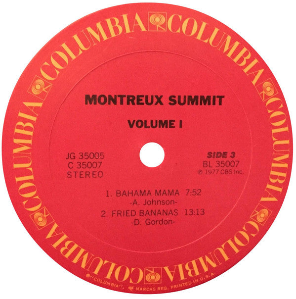 Various - Montreux Summit, Volume 1 (Vinyl) (2 LP) Image