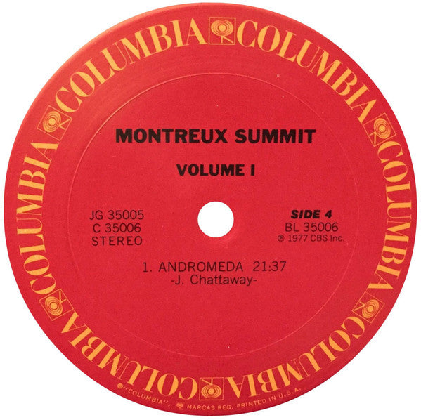 Various - Montreux Summit, Volume 1 (Vinyl) (2 LP) Image