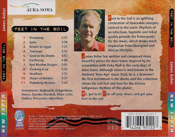 James Asher - Feet In The Soil (CD) Image