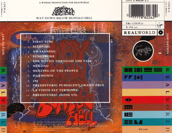 Jam Nation - Way Down Below Buffalo Hell (CD) Image