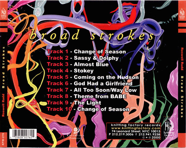 Roswell Rudd - Broad Strokes (CD) Image