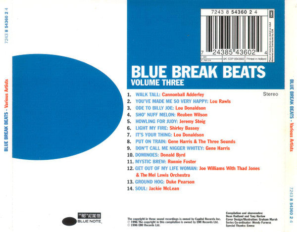 Various - Blue Break Beats Volume Three (CD) Image