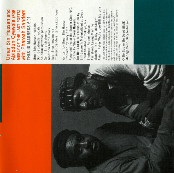 Various - Stolen Moments (Red Hot + Cool) (CD) (2 CD) Image
