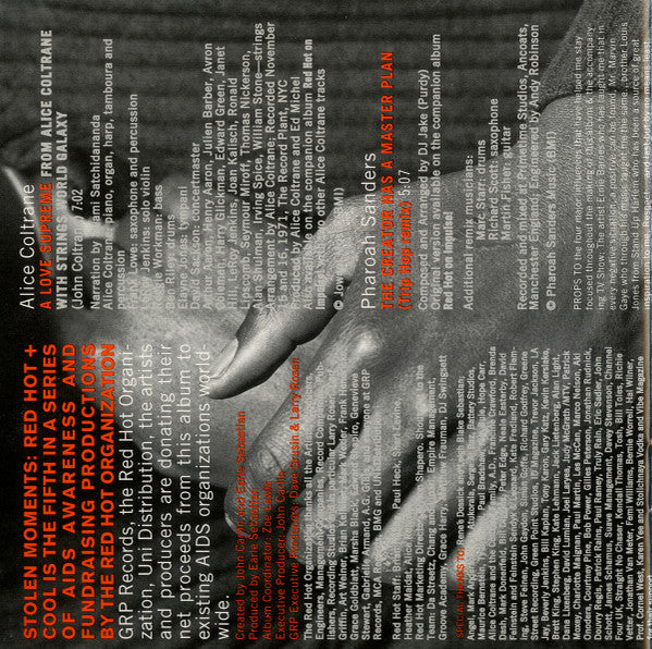 Various - Stolen Moments (Red Hot + Cool) (CD) (2 CD) Image