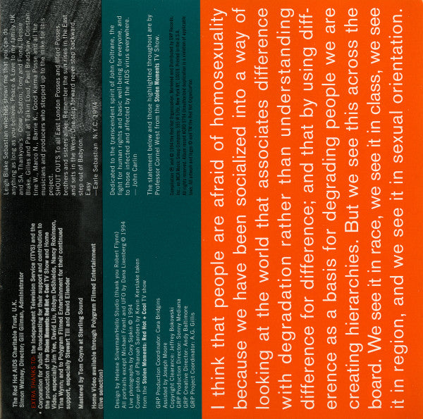 Various - Stolen Moments (Red Hot + Cool) (CD) (2 CD) Image