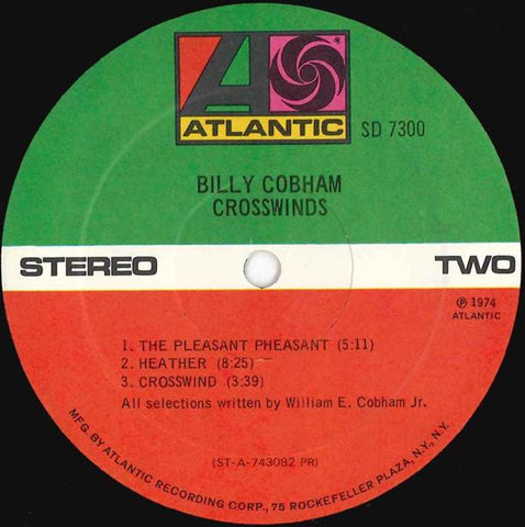 Billy Cobham - Crosswinds (Vinyl) Image