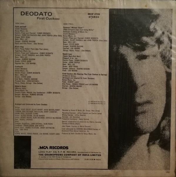 Eumir Deodato - First Cuckoo (Vinyl) Image