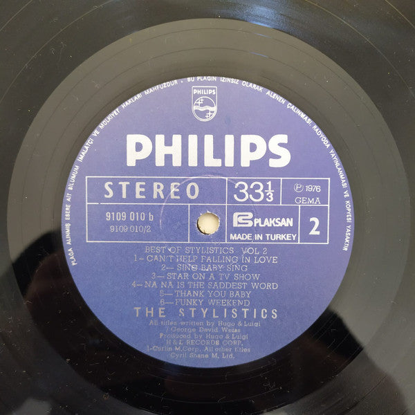 Stylistics, The - The Best Of The Stylistics Volume II - Weekend (Vinyl) Image
