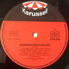 Rolf Rosemeier, Peter Berg - Hammond For Dancing (Vinyl) Image