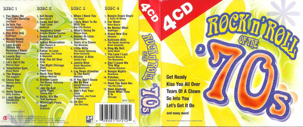 Various - Rock N' Roll Of The '70s (CD) (4 CD) Image