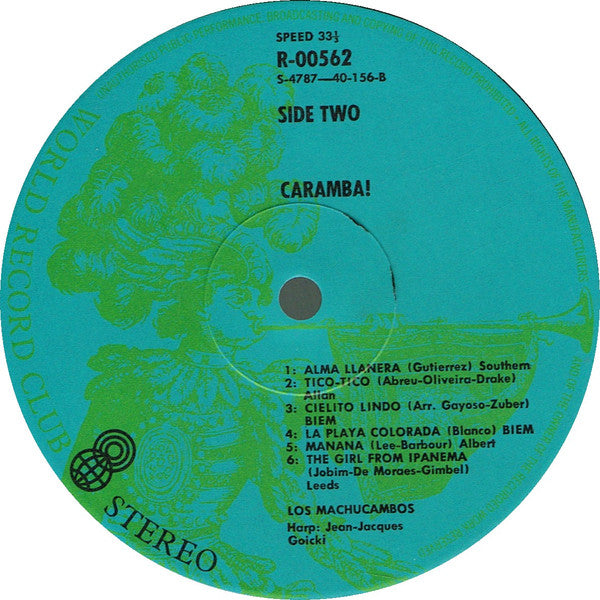 Los Machucambos - Caramba! (Vinyl) Image