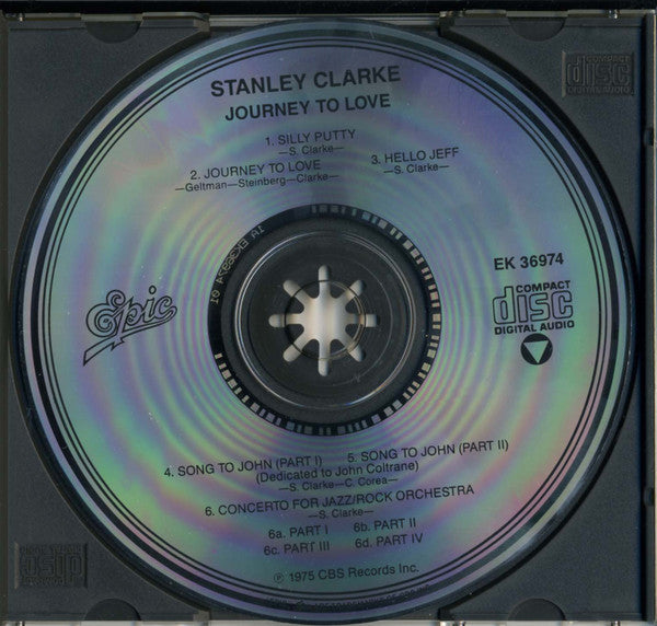 Stanley Clarke - Journey To Love (CD) Image