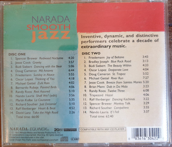 Various - Narada Smooth Jazz (CD) (2 CD) Image