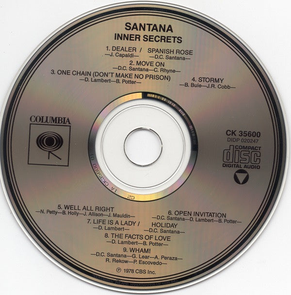 Santana - Inner Secrets (CD) Image