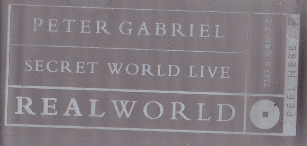 Peter Gabriel - Secret World Live (CD) (2 CD) Image