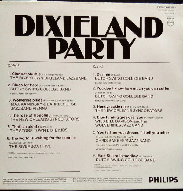 Various - Dixieland Party (Vinyl) Image