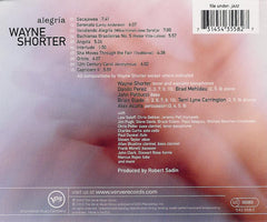 Wayne Shorter - AlegrÃ­a (CD) Image