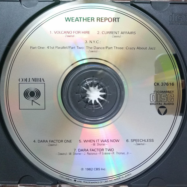Weather Report - Weather Report (CD) Image