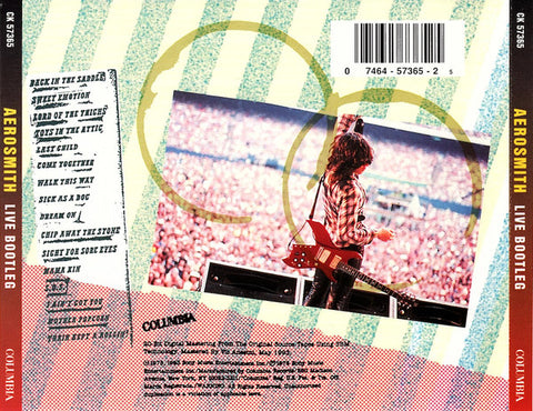 Aerosmith - Live! Bootleg (CD) Image