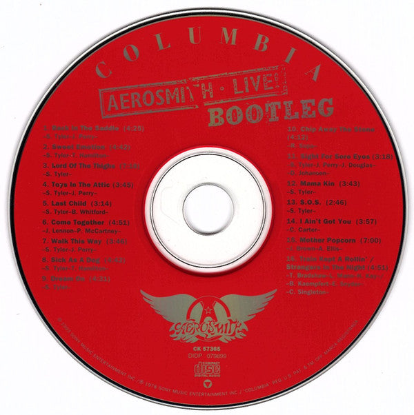 Aerosmith - Live! Bootleg (CD) Image