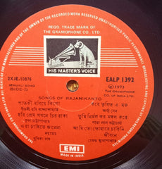 Hemanta Mukherjee, Juthika Roy, Pannalal Bhattacharya, Arghya Sen, Geetashree Chhabi Banerjee, Krishna Chatterji - Songs of Rajanikanto (Vinyl)