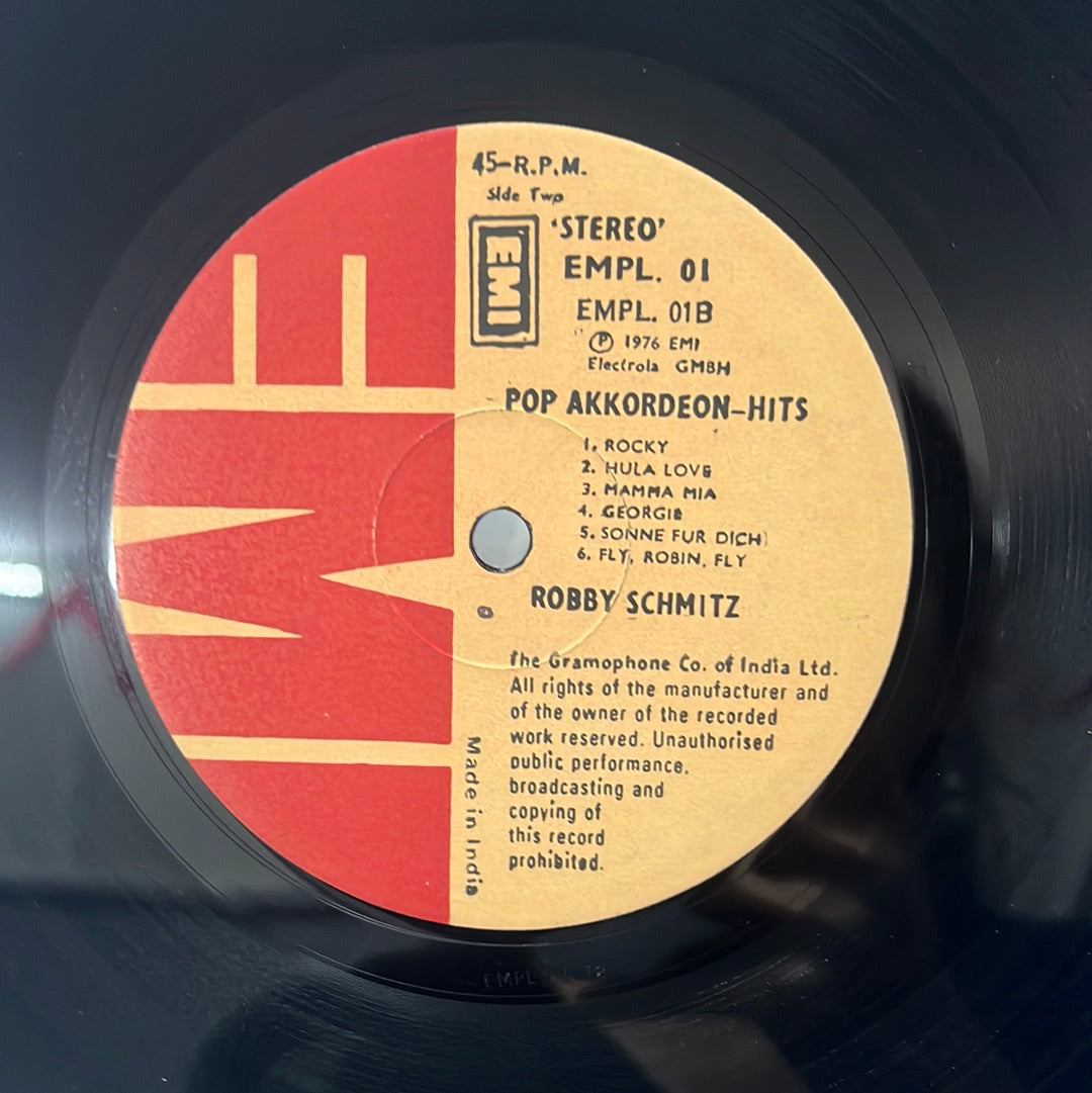 Robby Schmitz  - Pop Akkordeon Hits (Vinyl)