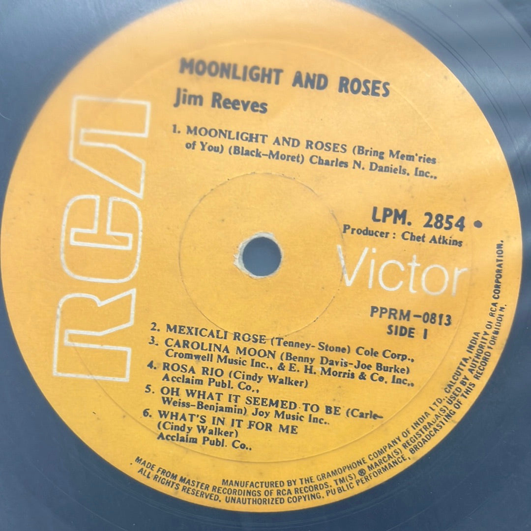 Jim Reeves - Moonlight And Roses (Vinyl)