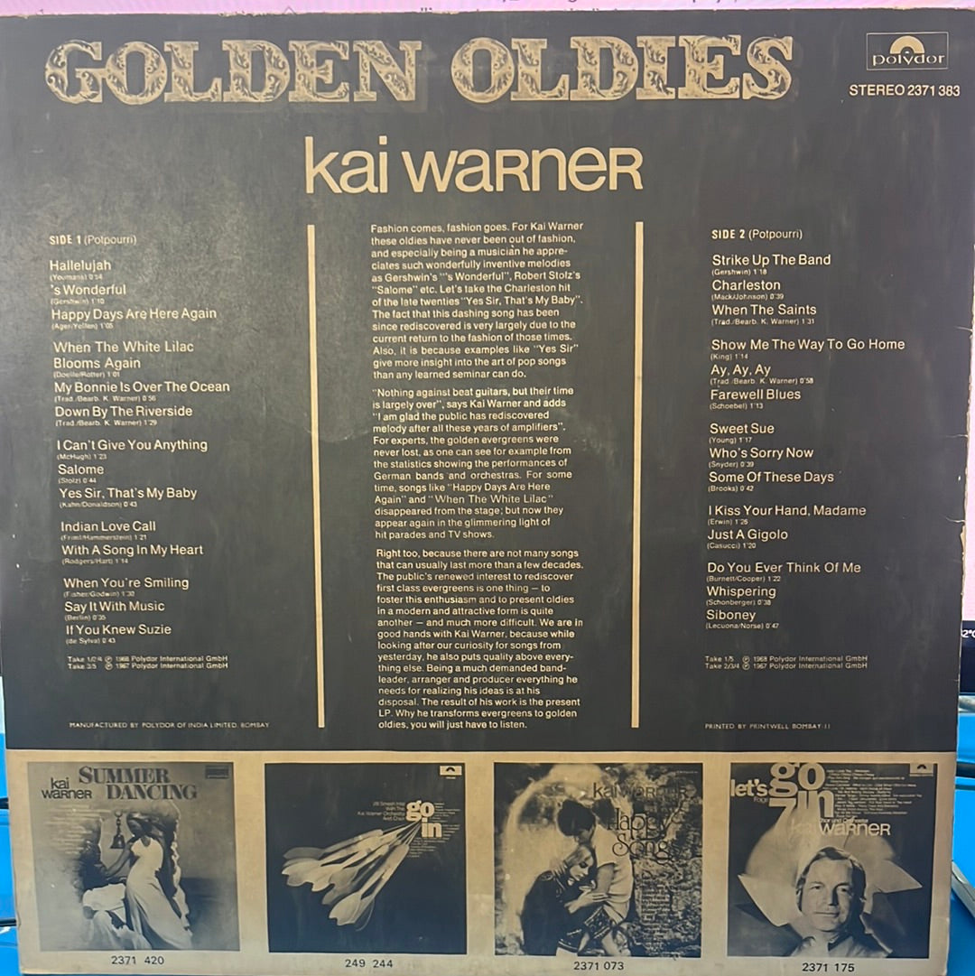 Kai Warner - Golden Oldies (Vinyl)