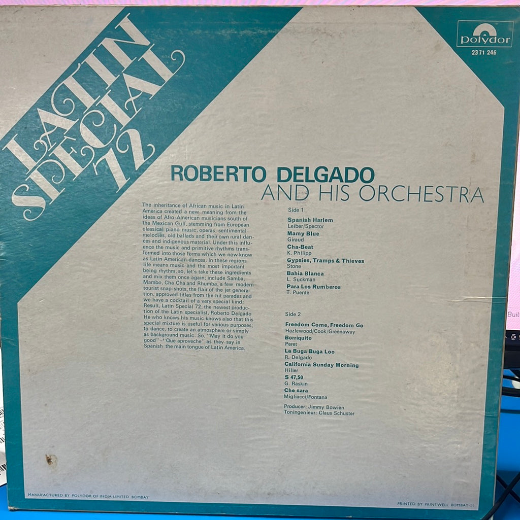 Latin Special' 72 - Orchestra Roberto Delgado (Vinyl)