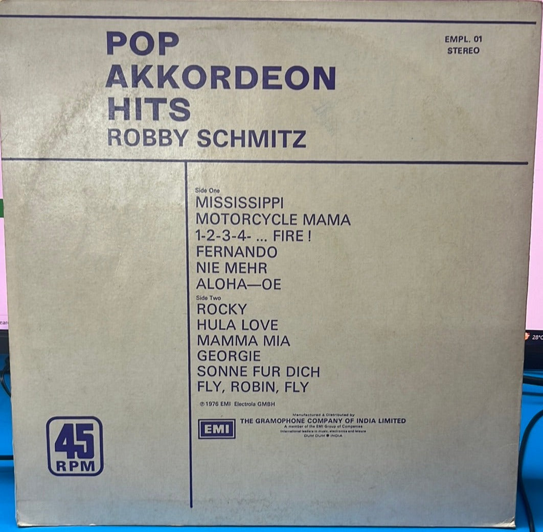 Robby Schmitz  - Pop Akkordeon Hits (Vinyl)