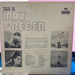 Max Greger  - Max Greger & His Orchestra  (Vinyl)