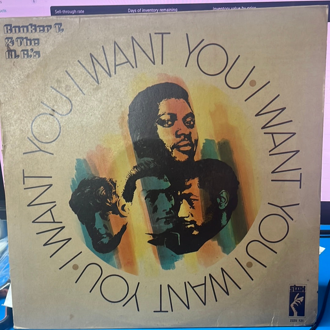 BOOKER T. THE M.G.'S.  - I WANT YOU  (Vinyl)