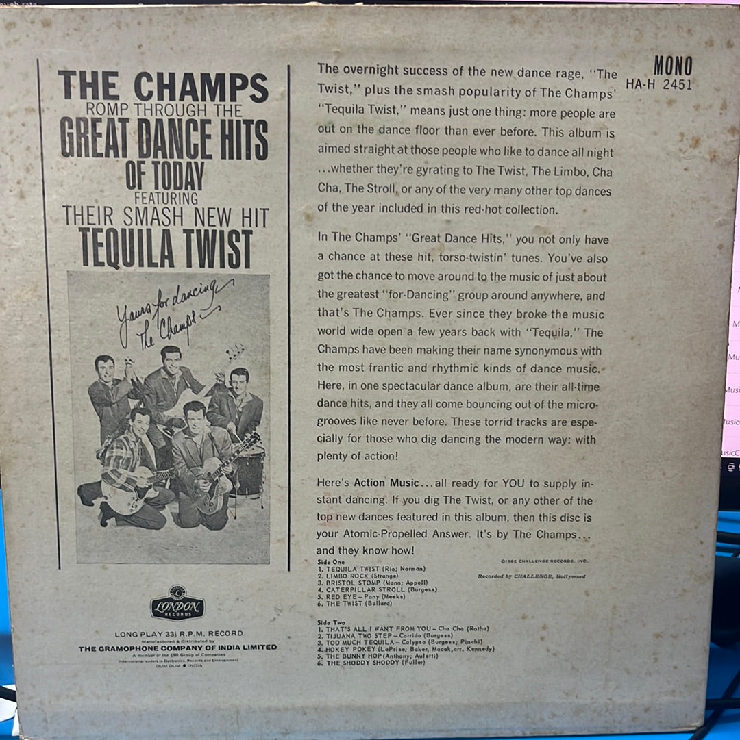 Champs, The - Great Dance Hits (Vinyl)