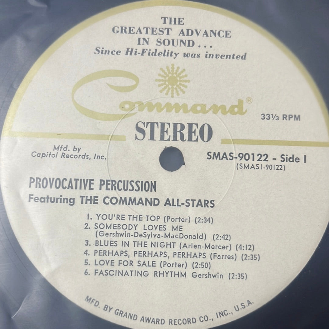 Provocative Percussion - Featuring The Command All-Stars (Vinyl)