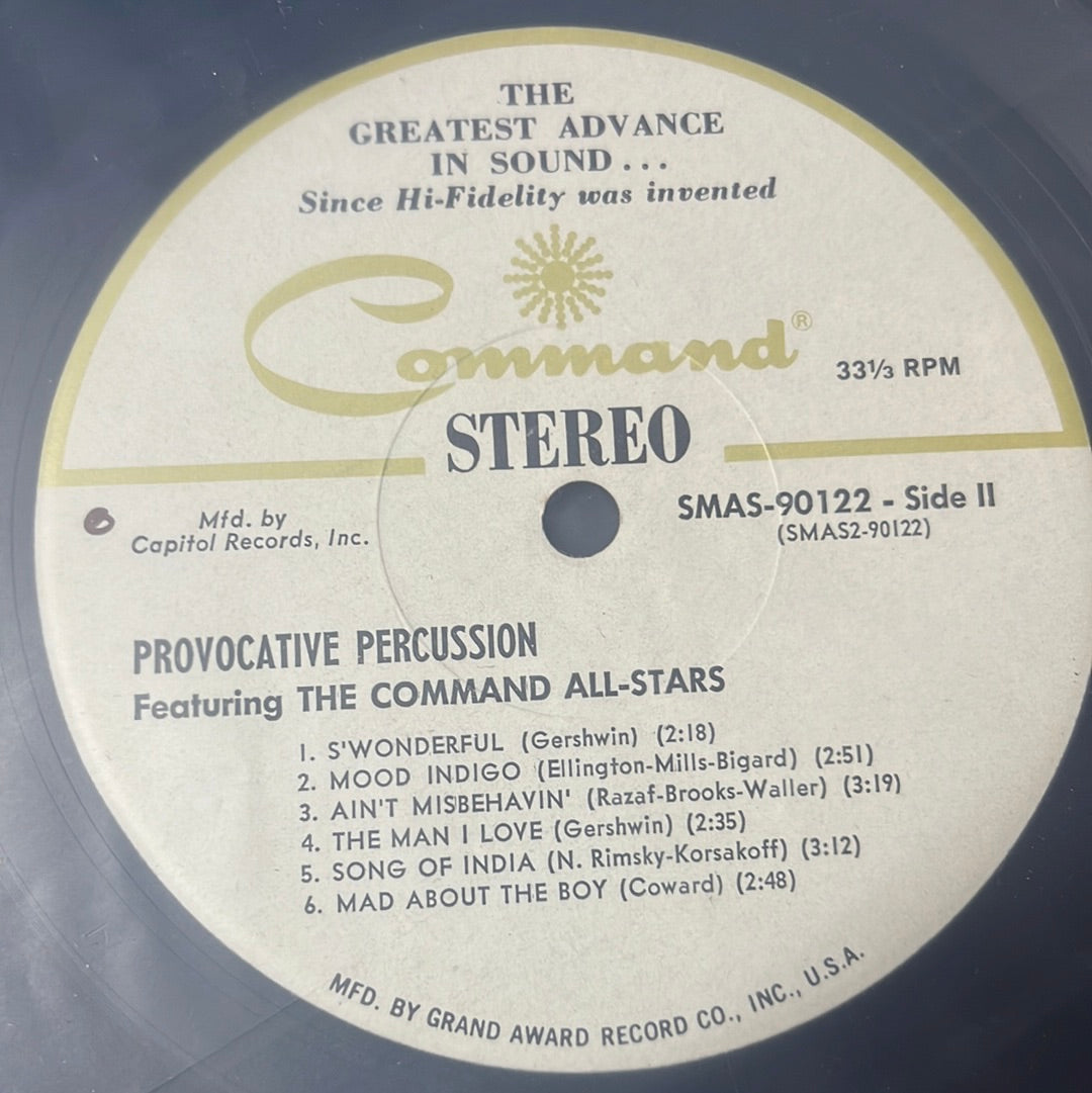 Provocative Percussion - Featuring The Command All-Stars (Vinyl)